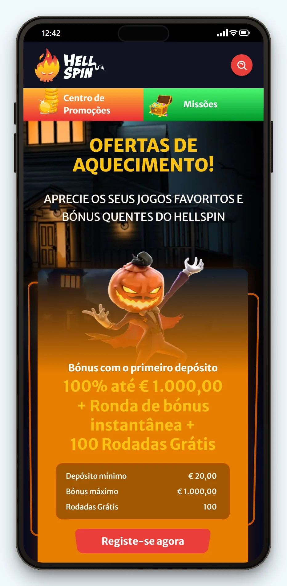 casinos com transferência bancária: promoções HellSpin